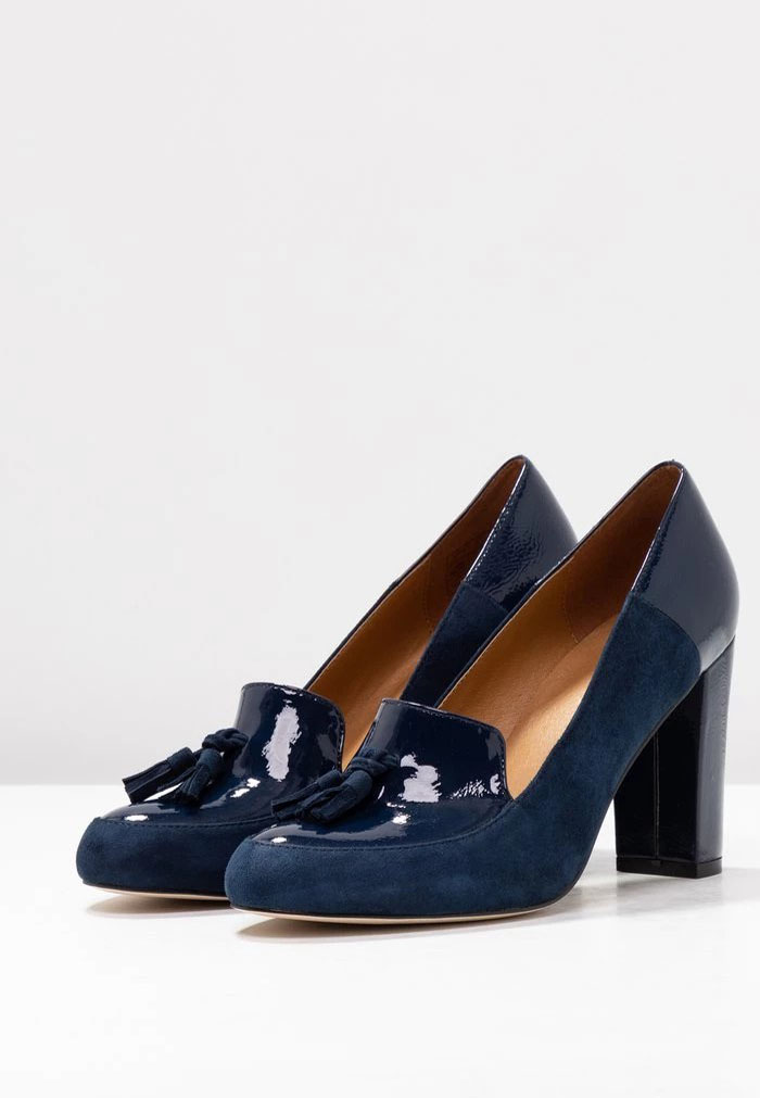 Escarpin ANNA FIELD Anna Field Cuir Bleu Marine Femme | EZA-3957341